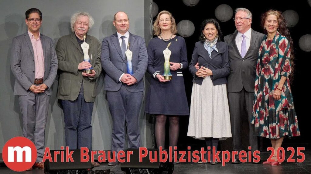 Die Preisträger des Arik-Brauer-Publizistikpreises 2025