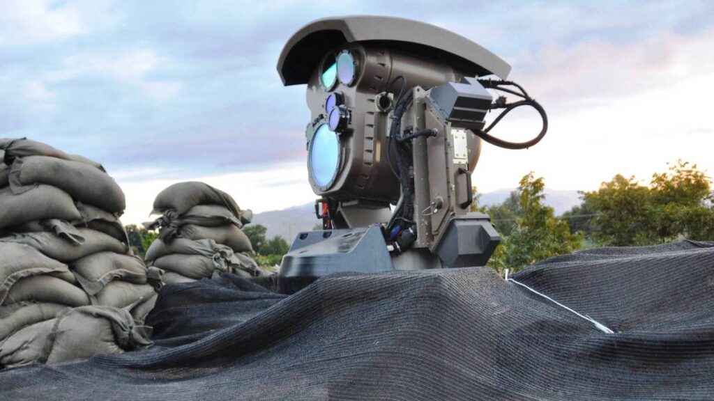 Das israelische Laser-Abwehrsystem Iron Beam. (© imago images/ZUMA Press Wire)