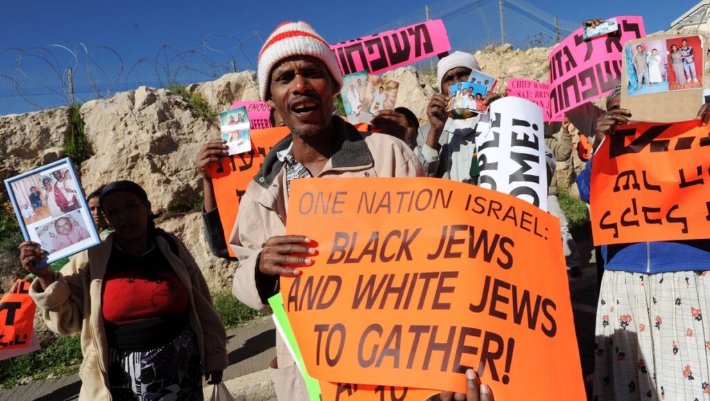 Äthiopische Juden in Israel demonstrieren gegen Diskriminierung