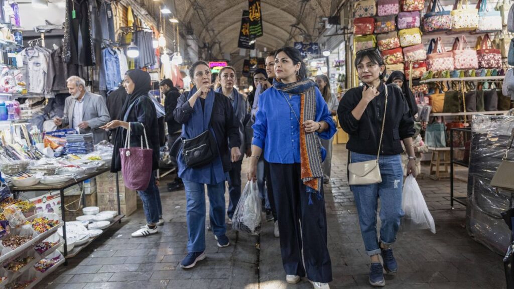 Frauen im Iran stehen an vorderster Front der Proteste gegen das islamische Regime