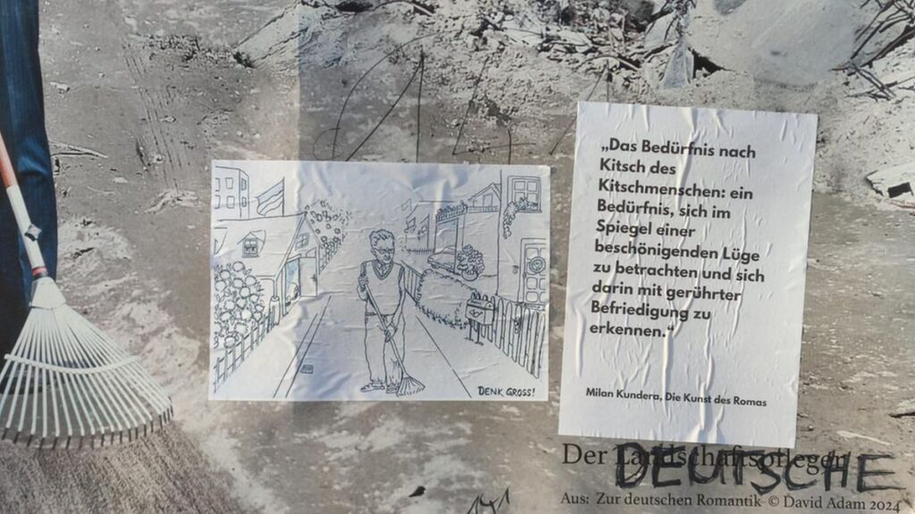 Bild der Kunst-Intervention »Der Deutsche«