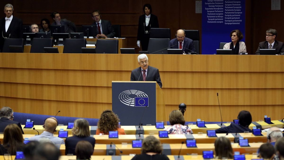 Über Bildungsreform gelogen: PA-Präsident Abbas zu Gast im europäischen Parlament