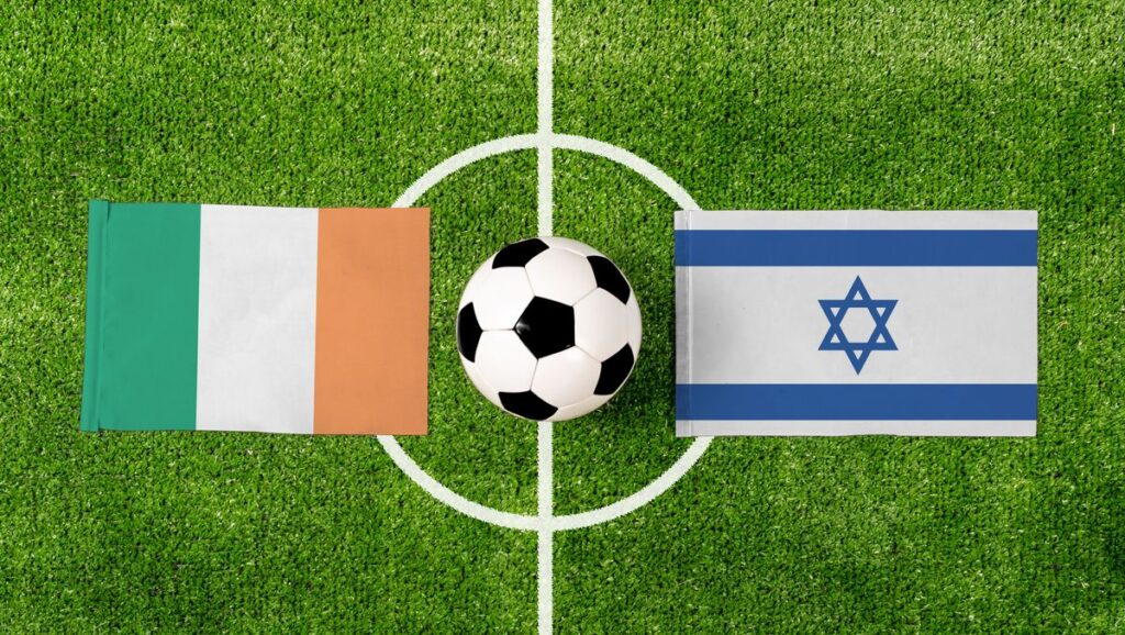 Das irische Fußballteam will nur aus Angst vor Disqualifikation gegen Israel antreten