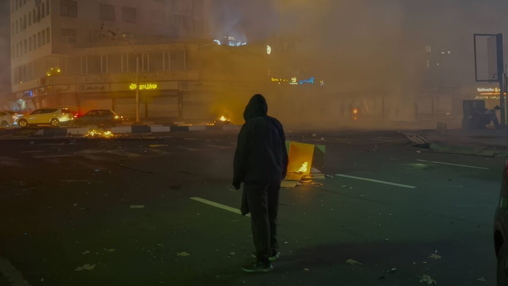 Proteste gegen das iranische Regime in der Hauptstadt Teheran