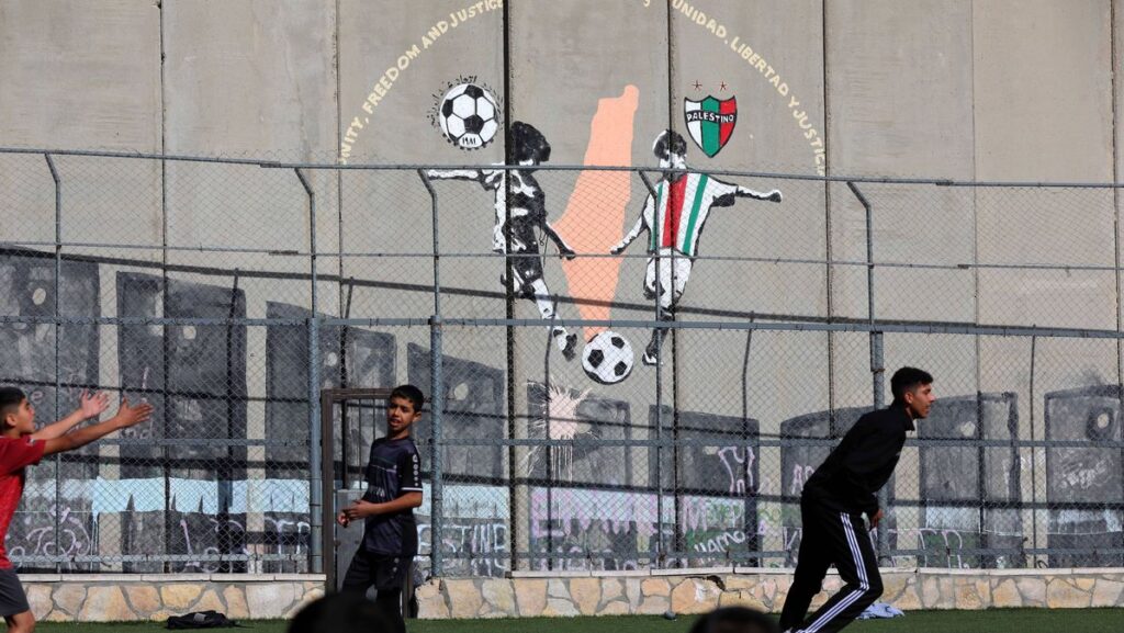 Alles ist Palästina: Israel existiert für die Aida Football Academy in Bethlehem nicht