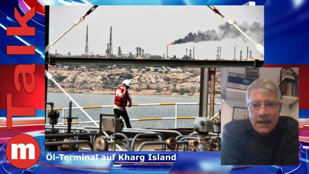 Der iranische Öl-Terminal auf der Insel Kharg wurde bisher im Krieg nicht zum Ziel von Angriffen. (© imago images/Anadolu Agency)