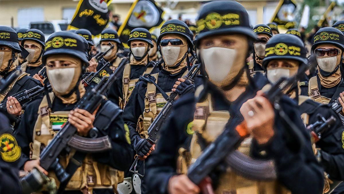 Parade des Palästinensischen Islamischen Dschihad in Gaza