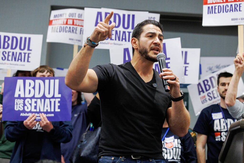 Abdul El-Sayed, aussichtsreicher Kandidat der US-Demokraten im Bundesstaat Michigan. (© imago images/ZUMA Press Wire)