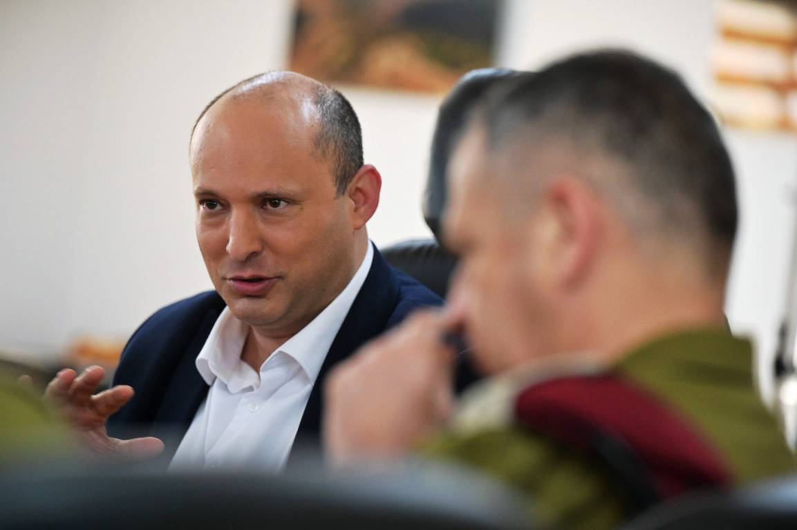 Im Mai 2022 bekleidete Natfali Bennett das Amt des israelischen Premierministers. (© imago images/ZUMA Press Wire)