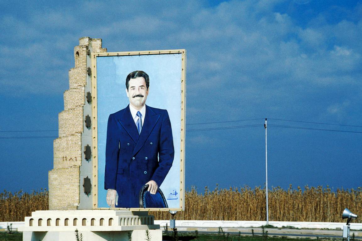 Wie schnell ein Regime implodieren kann, hat man am Beispiel des Irak unter Saddam Hussein gehesen. (© imago images/UIG)