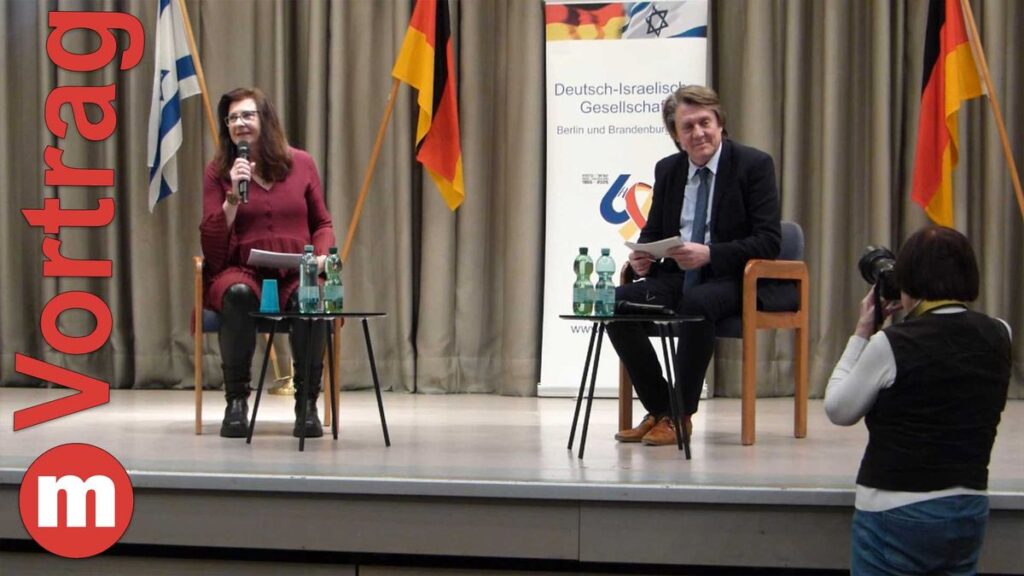 Gunnar Schupelius beim Vortrag bei der Deutsch-Israelischen Gesellschaft Berlin und Brandenburg