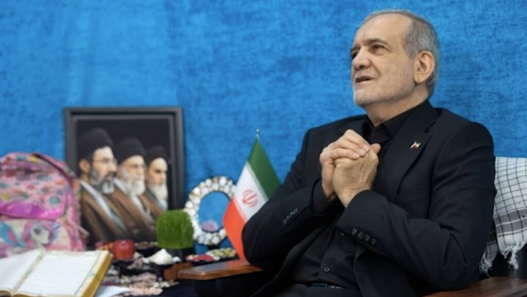Der iranische Präsident Masoud Peseschkian