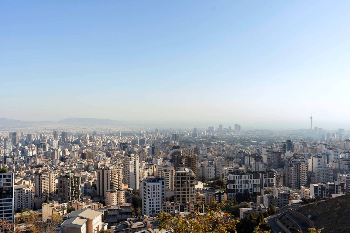 Blick über die iranische Hauptstadt Teheran. (© imago images/Middle East Images)