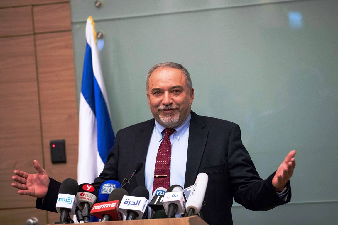 Avigdor Lieberman, der langjährige Vorsitzende von Israel Beitenu. (© imago images/Xinhua)