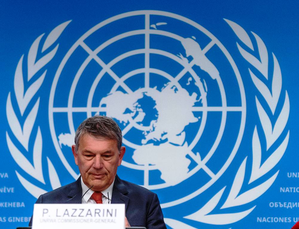 Der damalige UNRWA-Chef Philippe Lazzarini hatte nach dem 7. Oktober 2023 alle Hände voll zu tun, seine Organisation gegen Terrorvorwürfe zu verteidigen. (© imago images/ZUMA Press Wire)