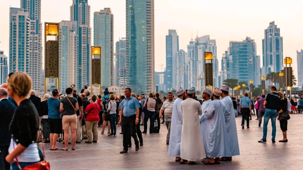 Neugestaltung des Nahen Ostens: Touristen in den Vereinigten Arabischen Emiraten