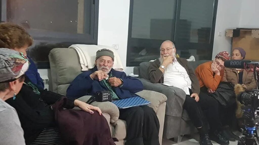 Yitzhak Ben-Hebron bei einer Familienfeier in seinem Haus in in Kiryat Arba im Februar 2019