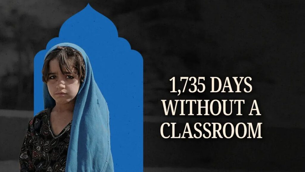 In Afghanistan ist Mädchen seit fast fünf Jahren der Schulbesuch verboten