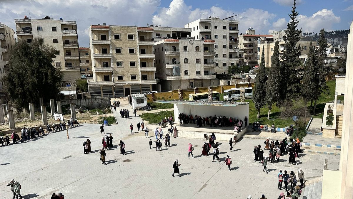 Nach der Vertreibung der Kurden aus Afrin errichtete Siedlung