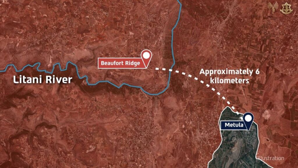 Das Tunnelnetzwerk der Hisbollah lag nur sechs Kilometer von der israelischen Stadt Metula entfernt