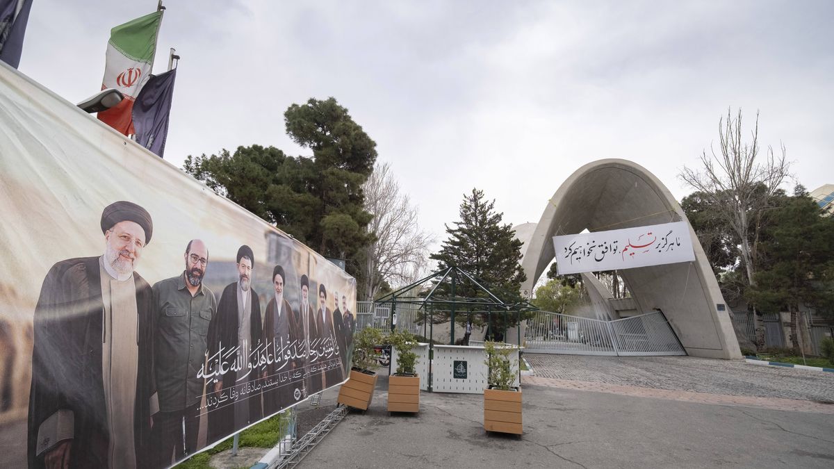 Campus der Universität für Wissenschaft und Technologie in der iranischen Hauptstadt Teheran