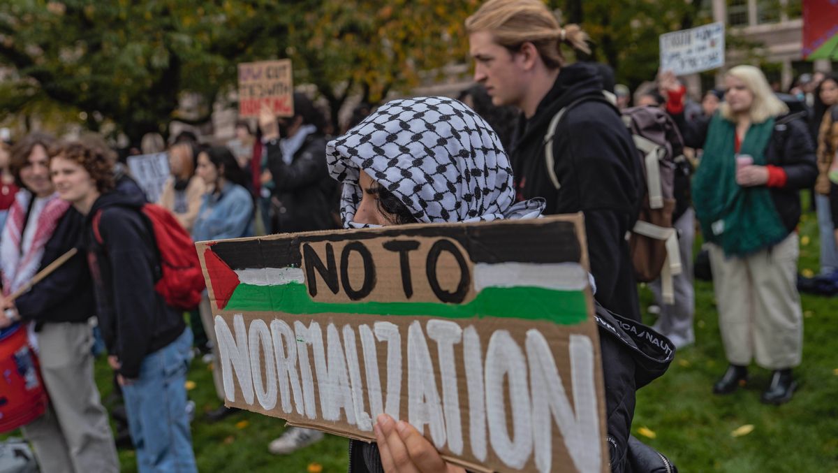 Gemeinsam mit Islamisten und Nationalisten kämpft die westliche Palästina-Solidarität gegen den jüdischen Staat