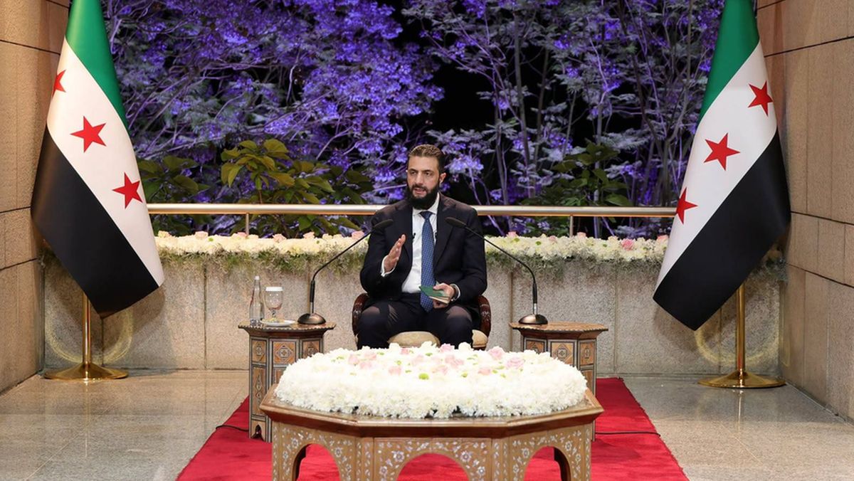 Der syrische Staatschef Ahmed al-Sharaa