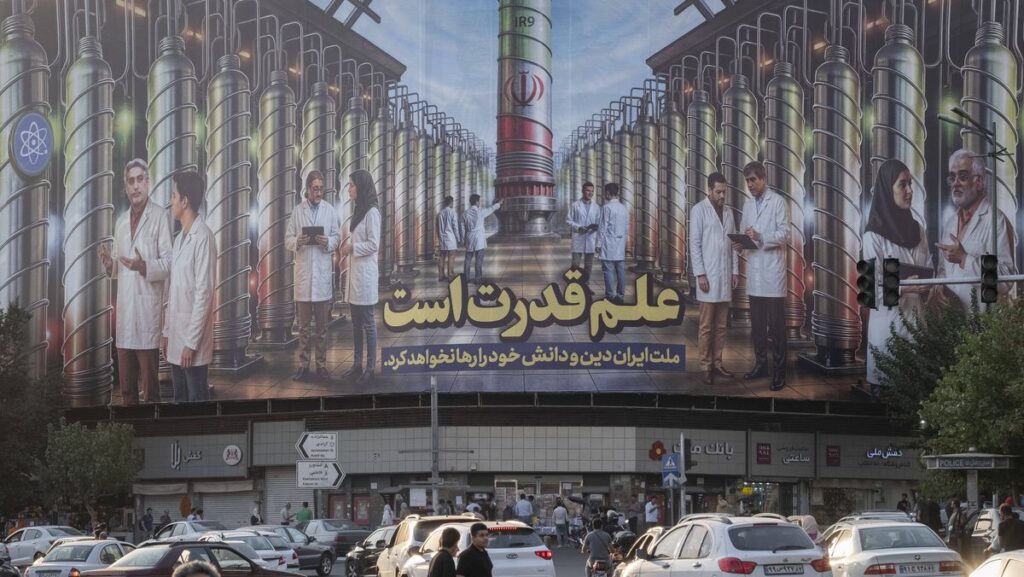 Propaganda für die iranischen Urananreicherungszentrifugen