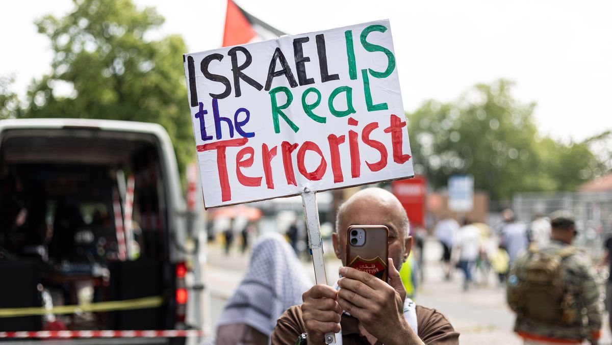 Zur Normalität geworden: Antiisraelische Demonstration in Berlin