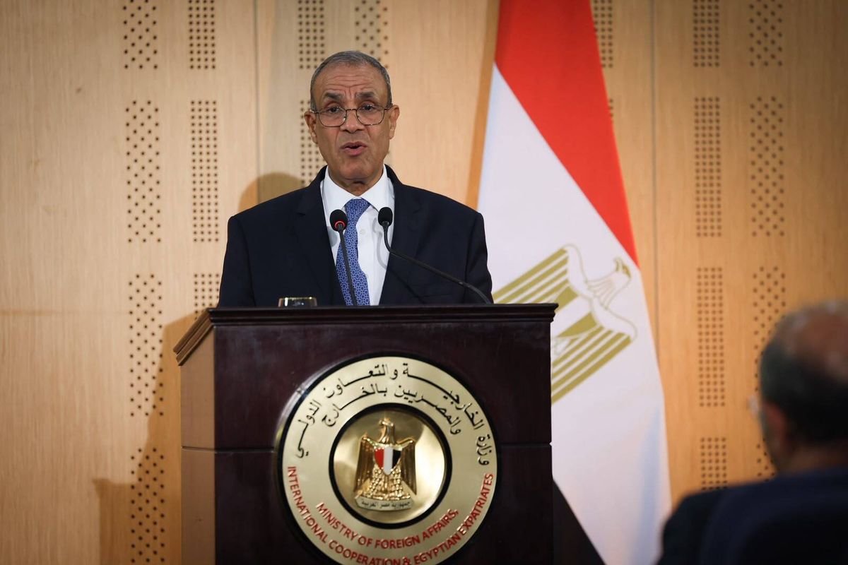 Der ägyptische Außenminister Badr Abdelatty