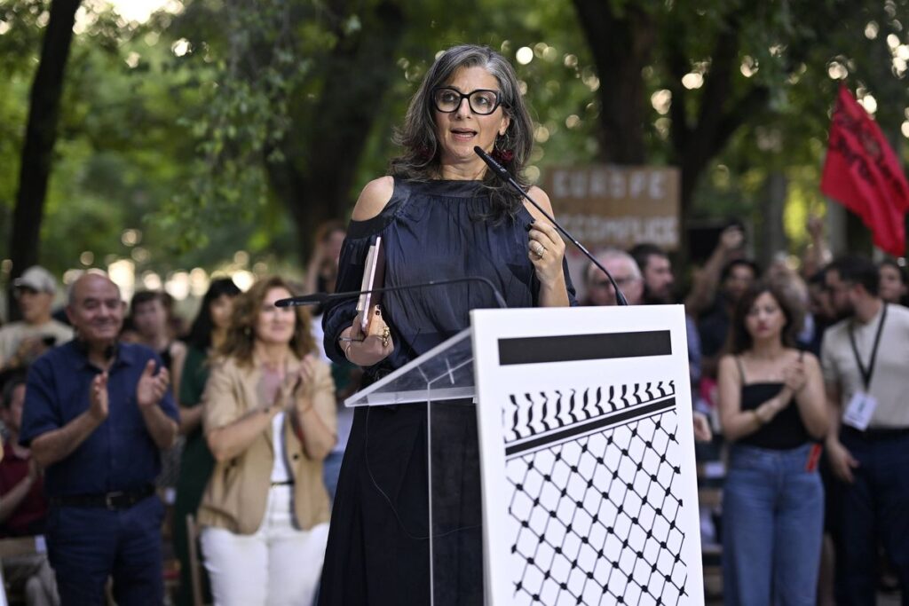 Due UN-Sonderberichterstatterin Francesca Albanese