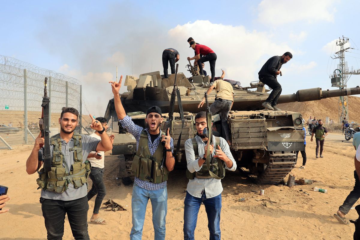 Israelische Spezialeinheit NILI jagt die palästinensischen Angreifer vom 7. Oktober