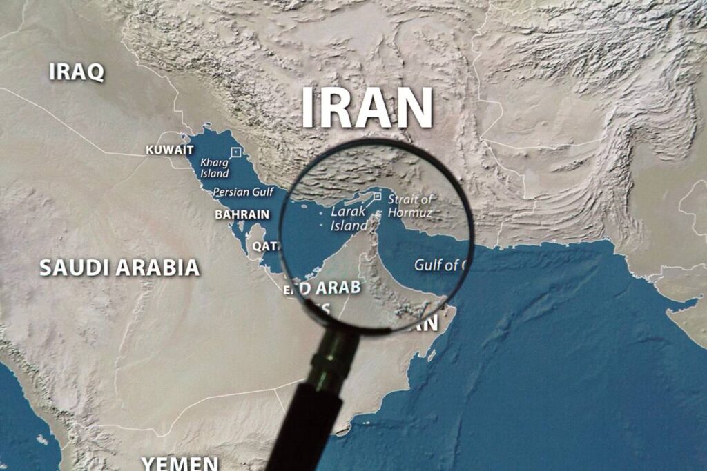Die Straße von Hormus zwischen dem Iran und dem Oman. (© imago images/ZUMA Press)