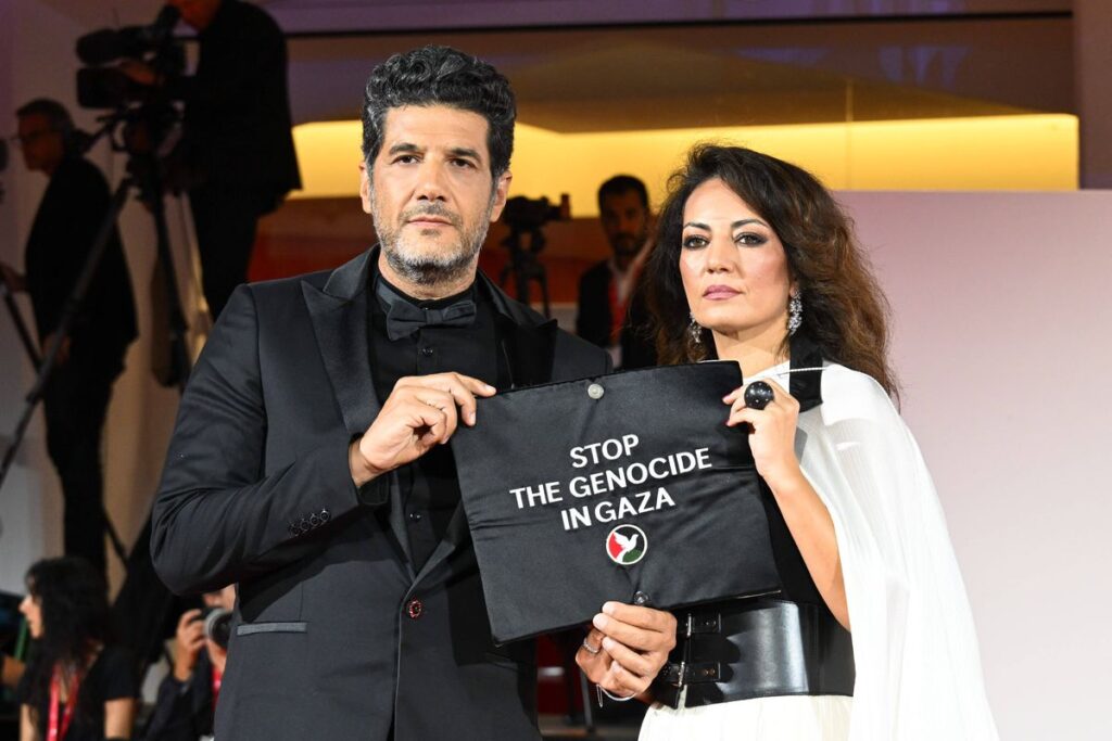 Genozid-Lüge gegen Israel: Nabil Ayouch und Maryam Touzani bei den Flim-Festspielen in Venedig