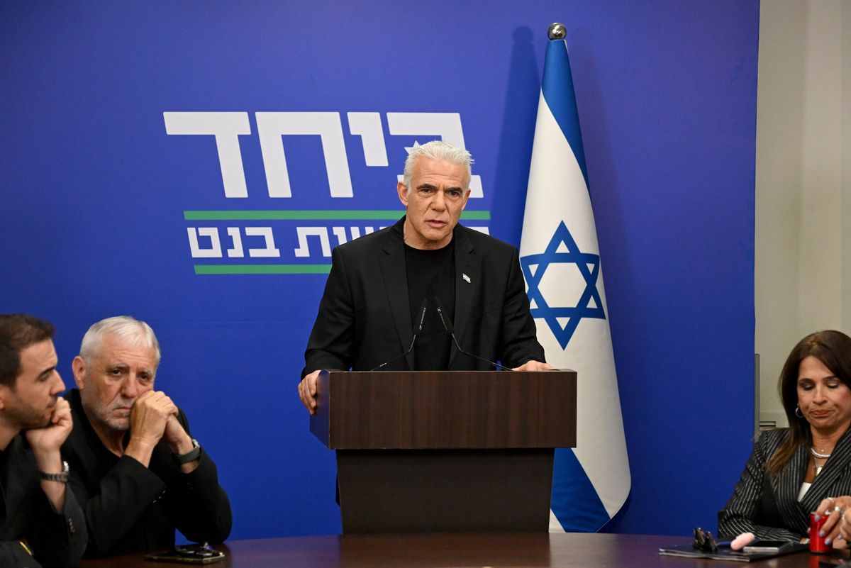 Das Treffen der israelischen Oppositionsparteien soll im Haus von Yair Lapid stattfinden