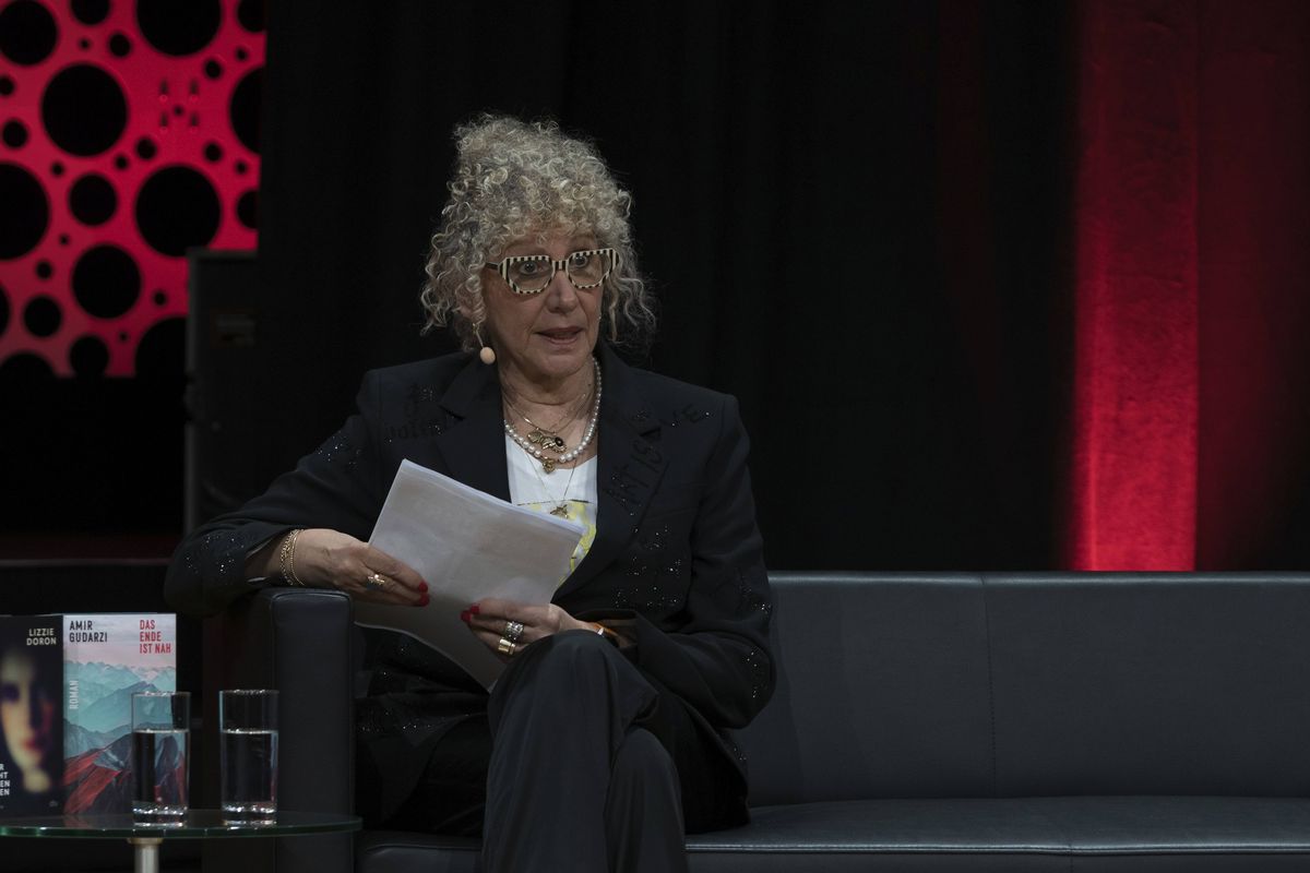 Die Deutsch-Israelin Lizzie Doron bei der Frankfurter Buchmesse