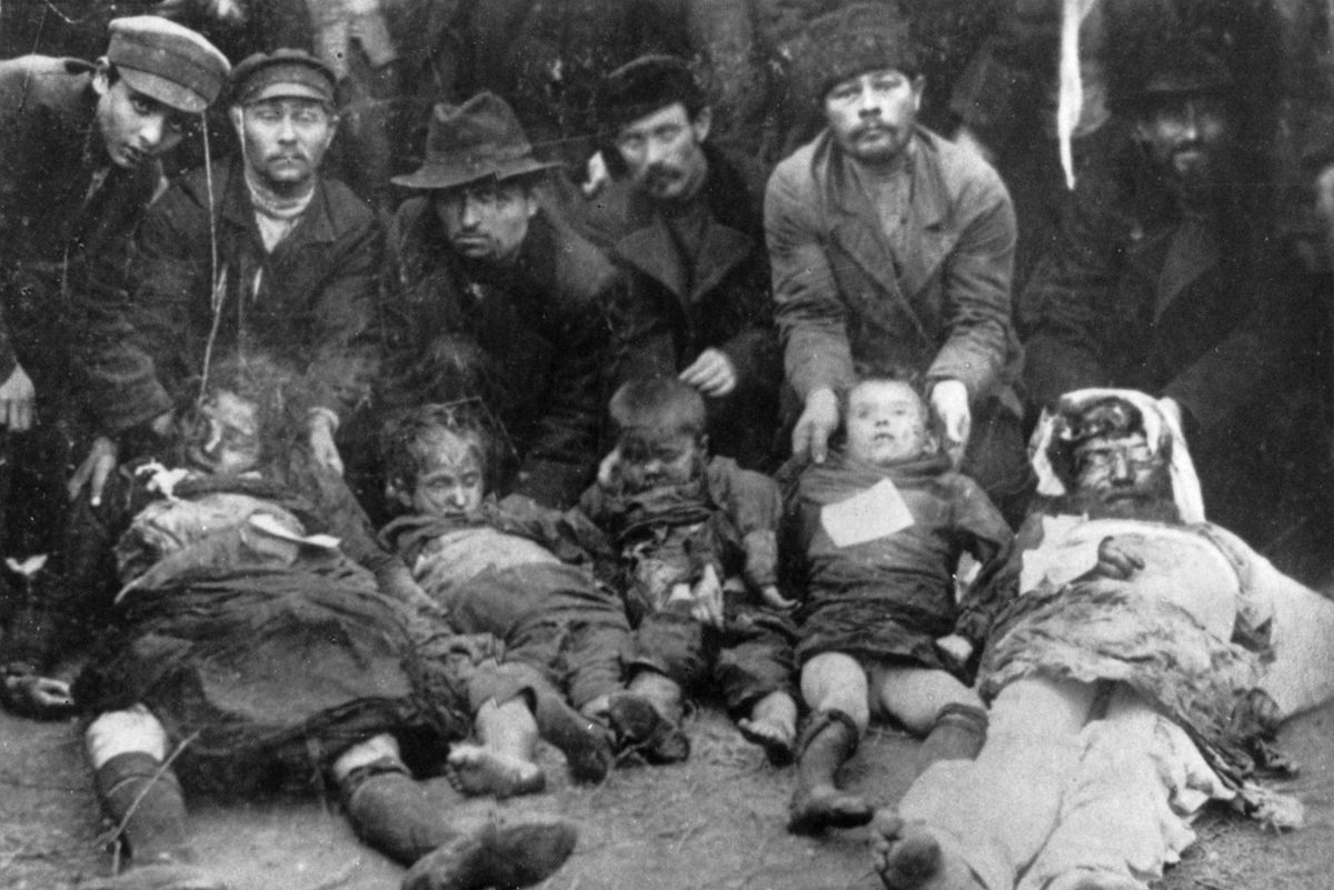 Opfer des Pogroms von Kischinev 1903