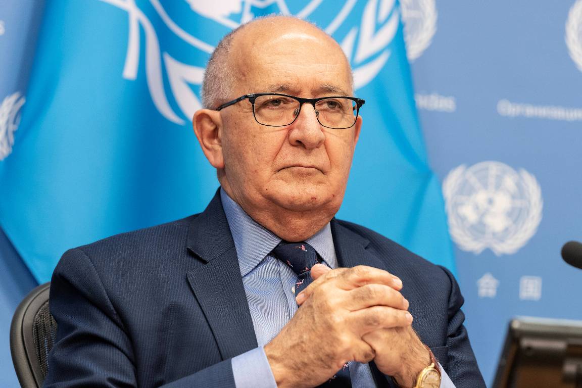 Chris Sidoti, Mitglied der »unabhängige Untersuchungskommission« der UNO, die Israel des Völkermordes bezichtigt hat. (© imago images/Pacific Press Agency)
