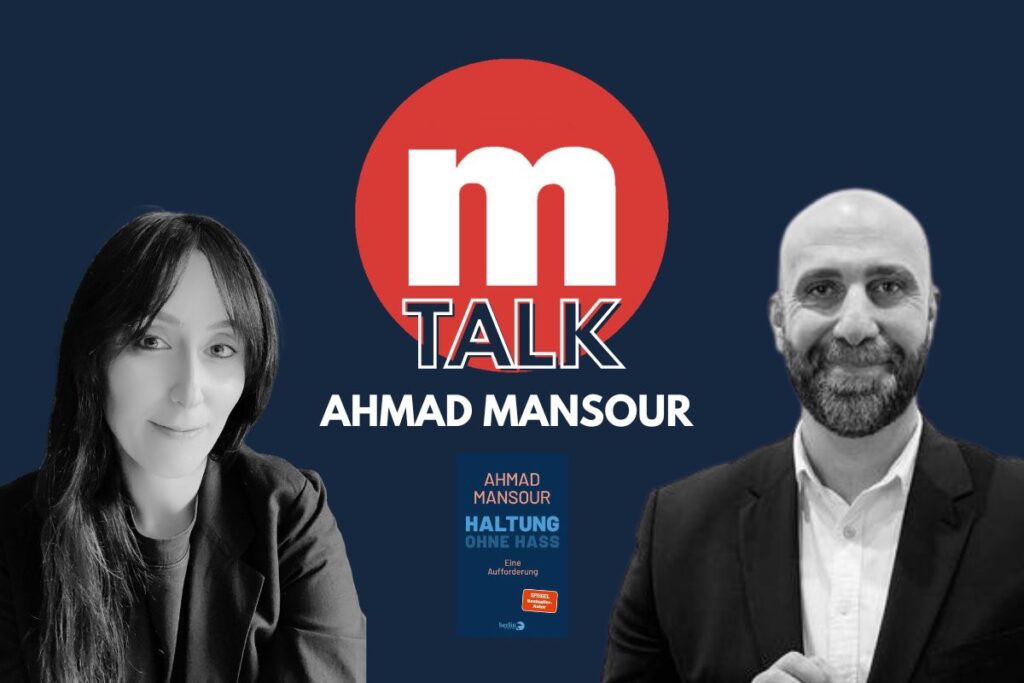 Ahmad Manosur im Mena-Talk: Haltung zeigen, wo es unbequem wird