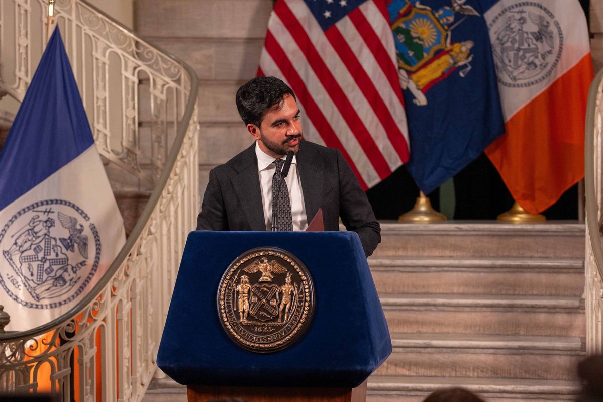 Der New Yorker Bürgermeister Zohran Mamdani